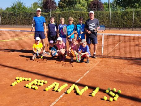 Ferienspaß beim Tenniscamp des TC Hainstadt